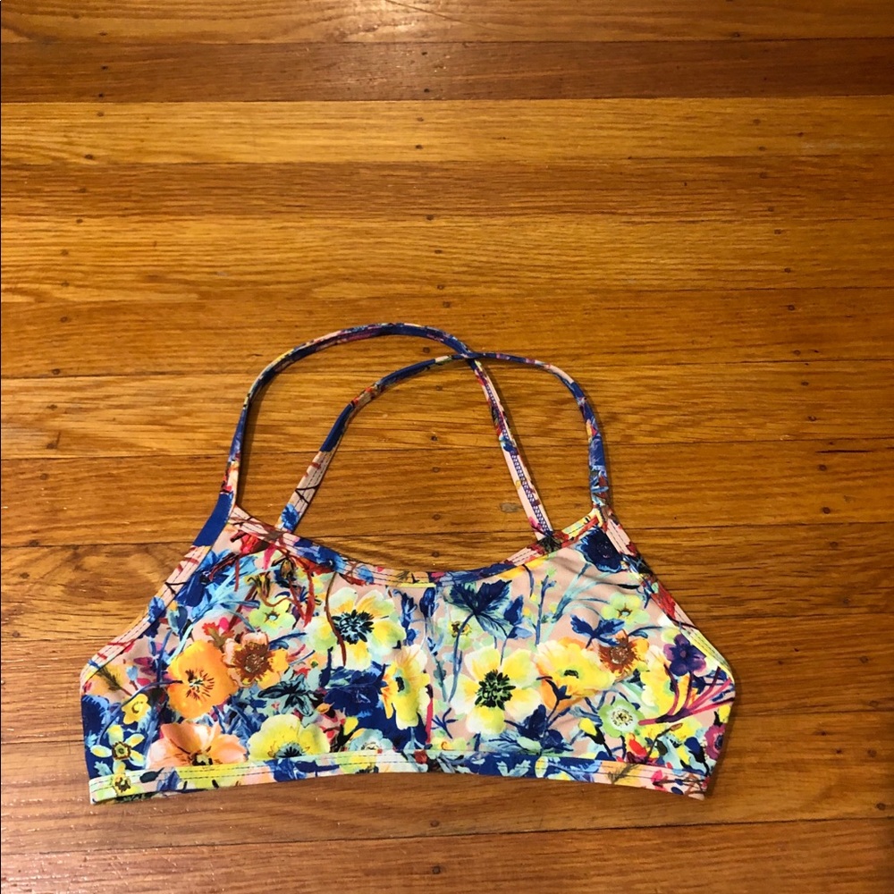 Jolyn floral swim top